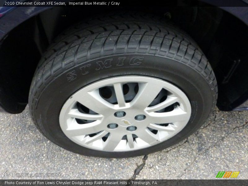 Imperial Blue Metallic / Gray 2010 Chevrolet Cobalt XFE Sedan
