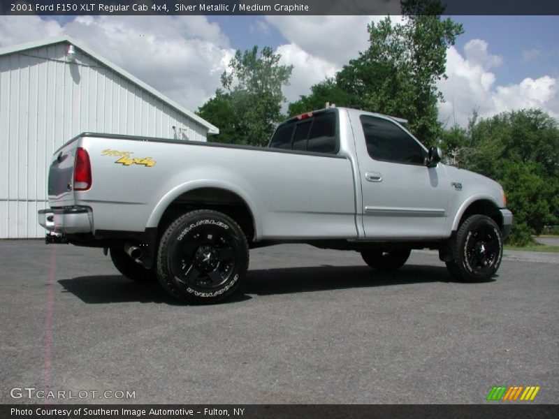 Silver Metallic / Medium Graphite 2001 Ford F150 XLT Regular Cab 4x4