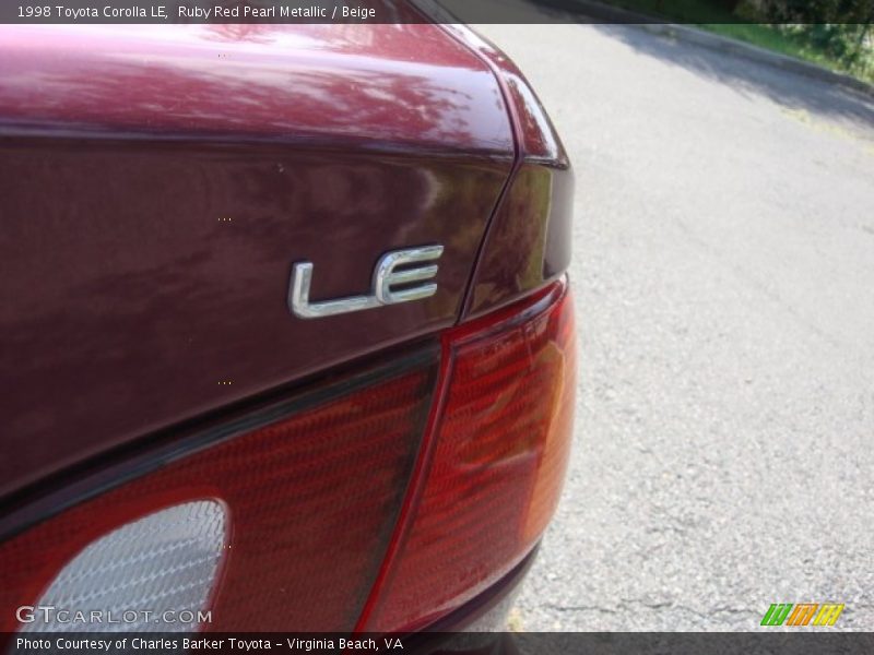 LE - 1998 Toyota Corolla LE