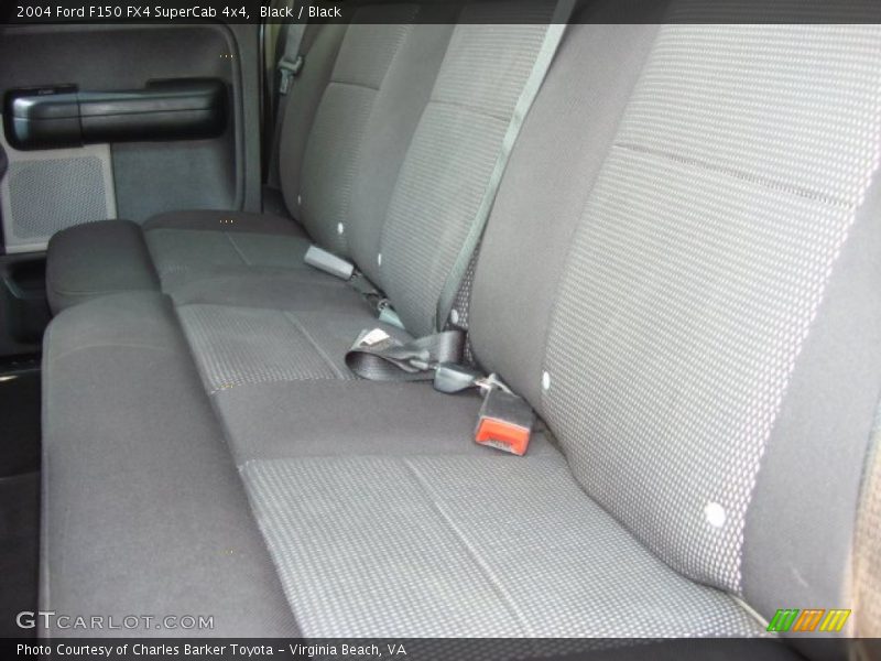 Black / Black 2004 Ford F150 FX4 SuperCab 4x4