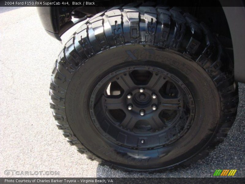 Custom Wheels of 2004 F150 FX4 SuperCab 4x4