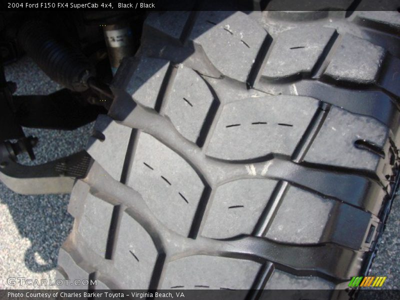 Black / Black 2004 Ford F150 FX4 SuperCab 4x4