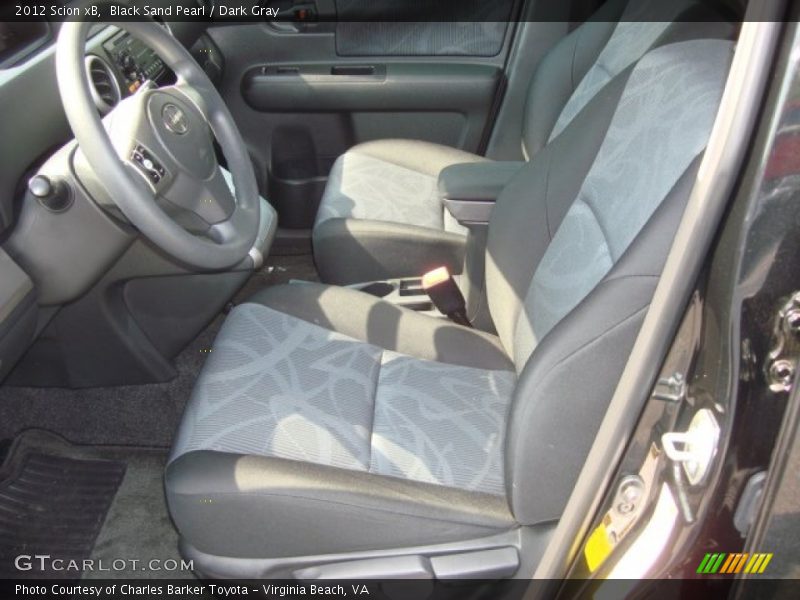 Front Seat of 2012 xB 