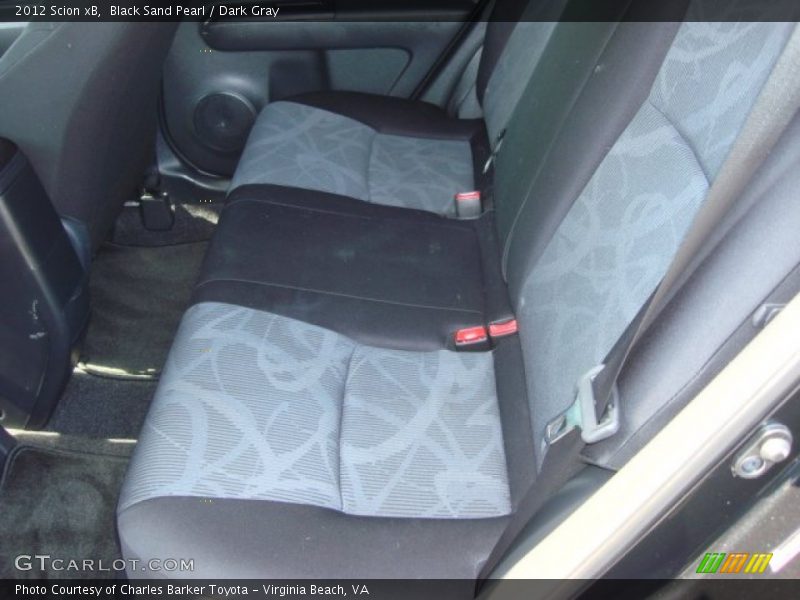Rear Seat of 2012 xB 