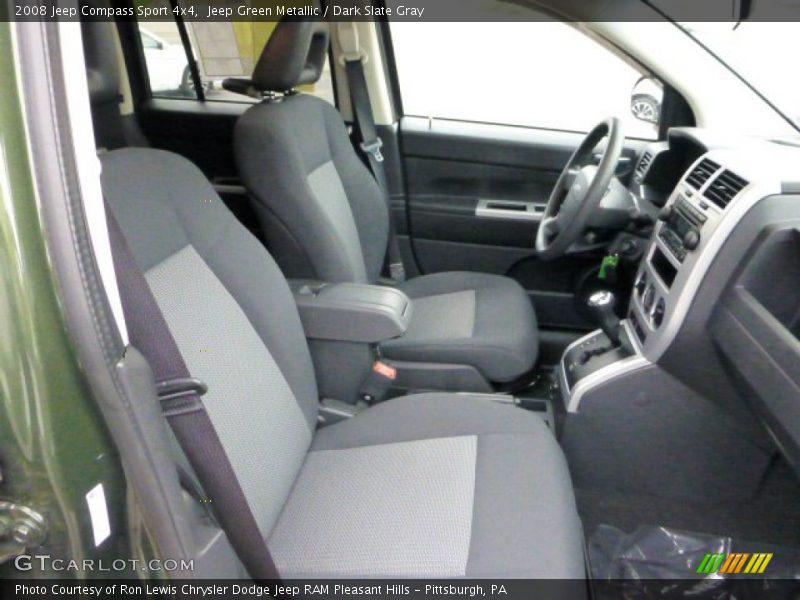  2008 Compass Sport 4x4 Dark Slate Gray Interior