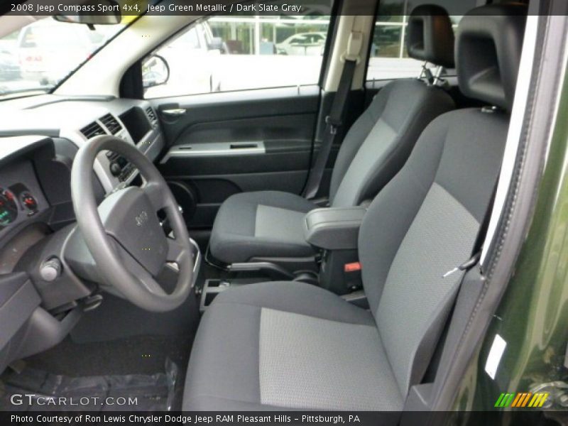 Front Seat of 2008 Compass Sport 4x4