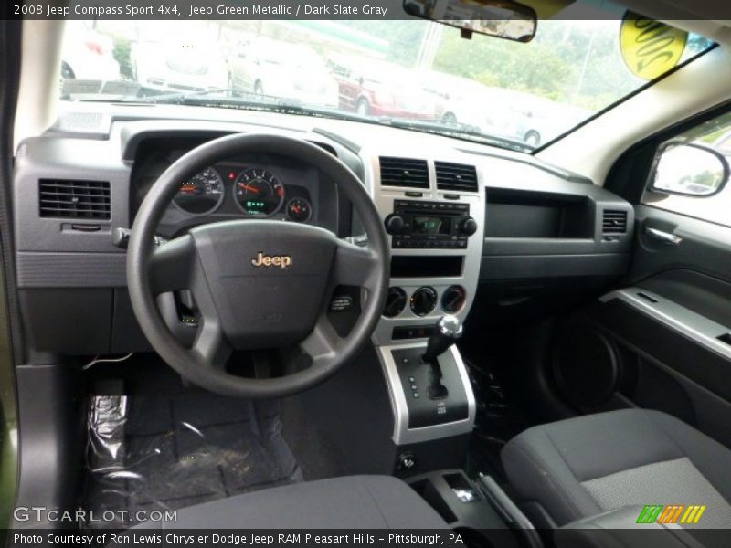 Dashboard of 2008 Compass Sport 4x4