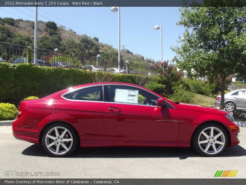  2013 C 250 Coupe Mars Red