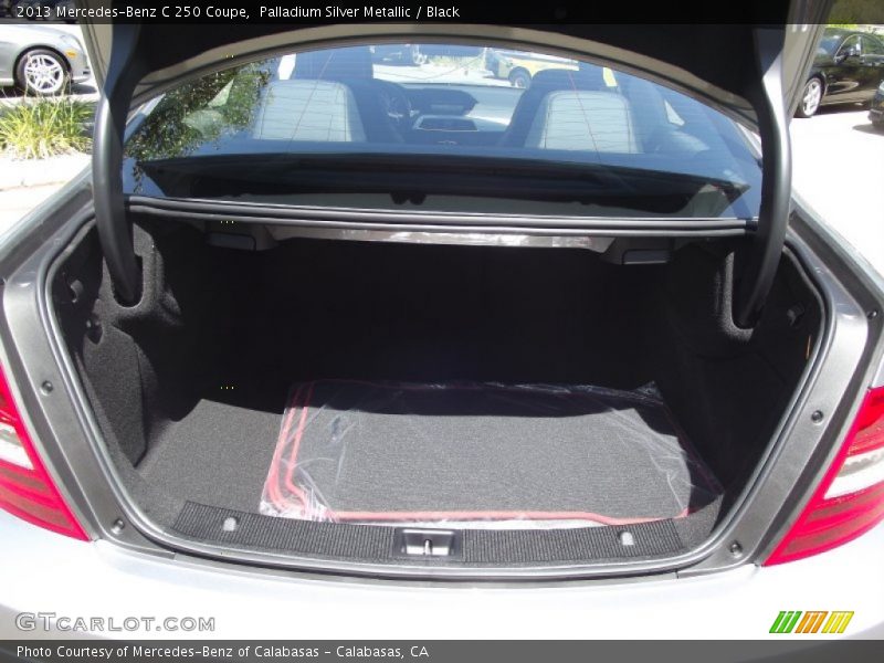 Palladium Silver Metallic / Black 2013 Mercedes-Benz C 250 Coupe