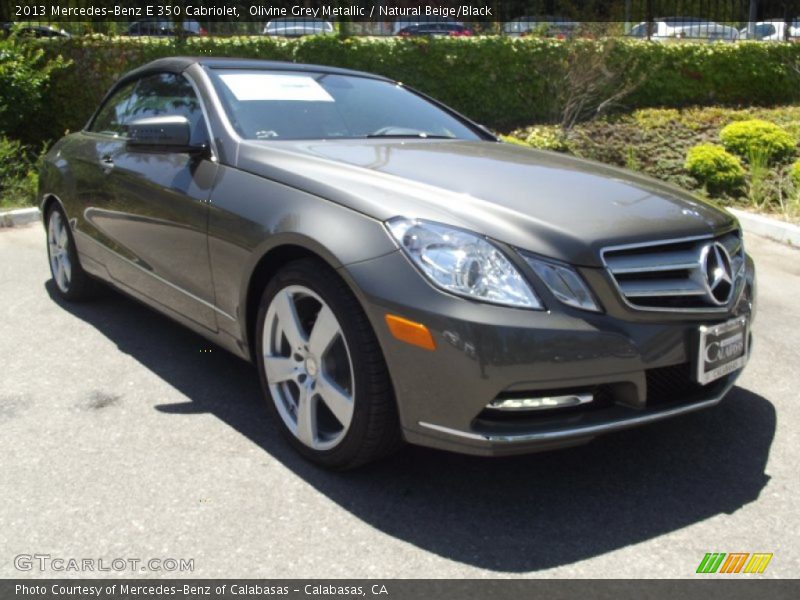 Front 3/4 View of 2013 E 350 Cabriolet