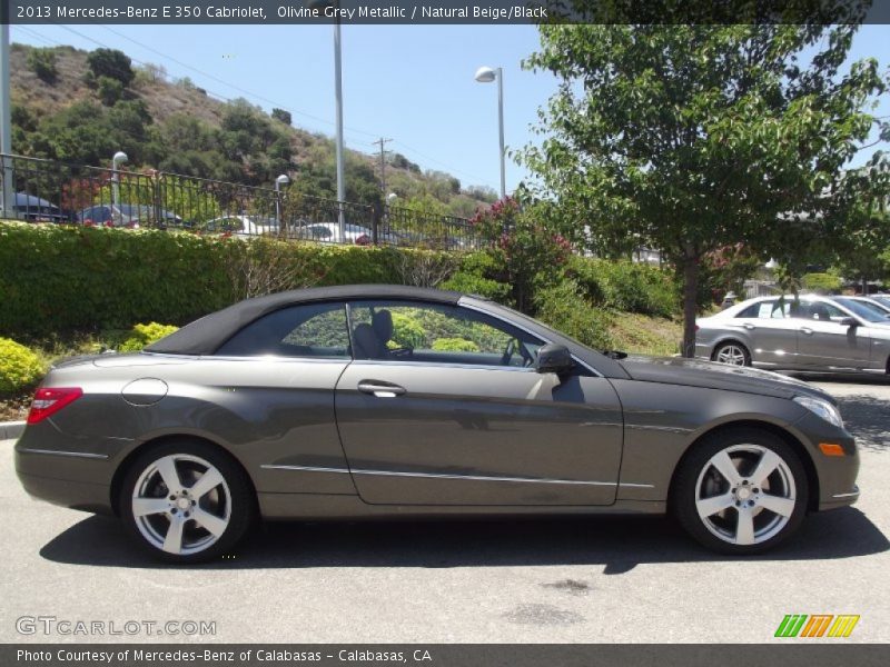  2013 E 350 Cabriolet Olivine Grey Metallic