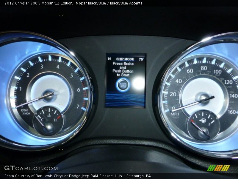  2012 300 S Mopar '12 Edition S Mopar '12 Edition Gauges