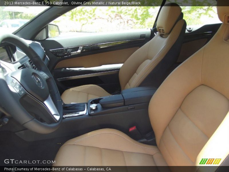  2013 E 350 Cabriolet Natural Beige/Black Interior