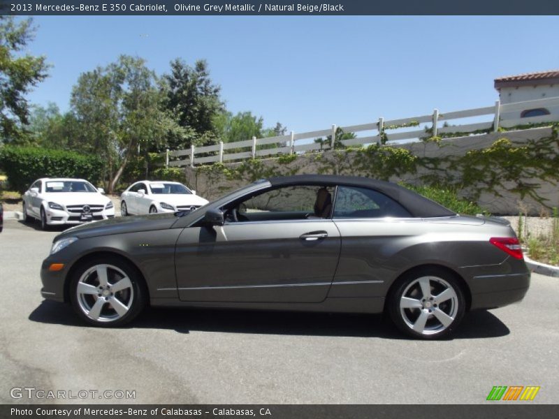  2013 E 350 Cabriolet Olivine Grey Metallic
