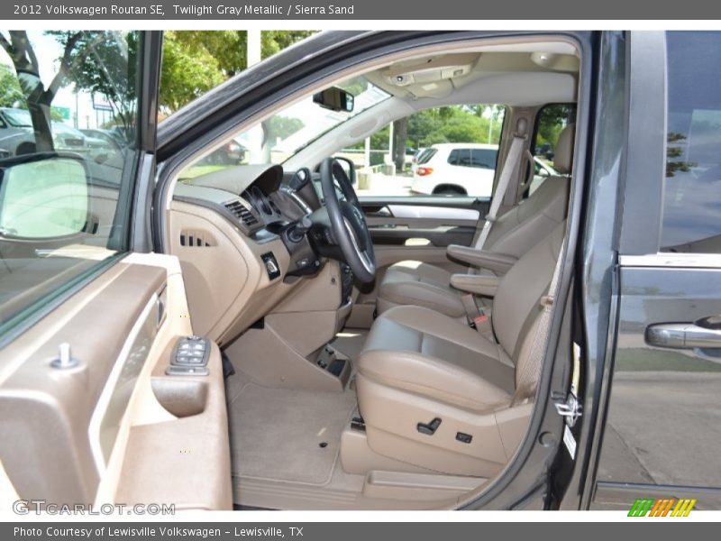 Twilight Gray Metallic / Sierra Sand 2012 Volkswagen Routan SE