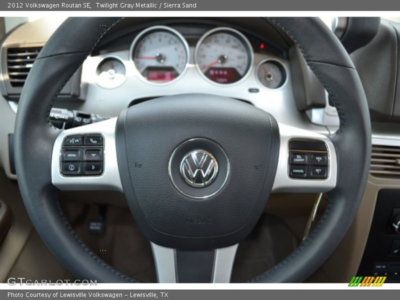 Twilight Gray Metallic / Sierra Sand 2012 Volkswagen Routan SE