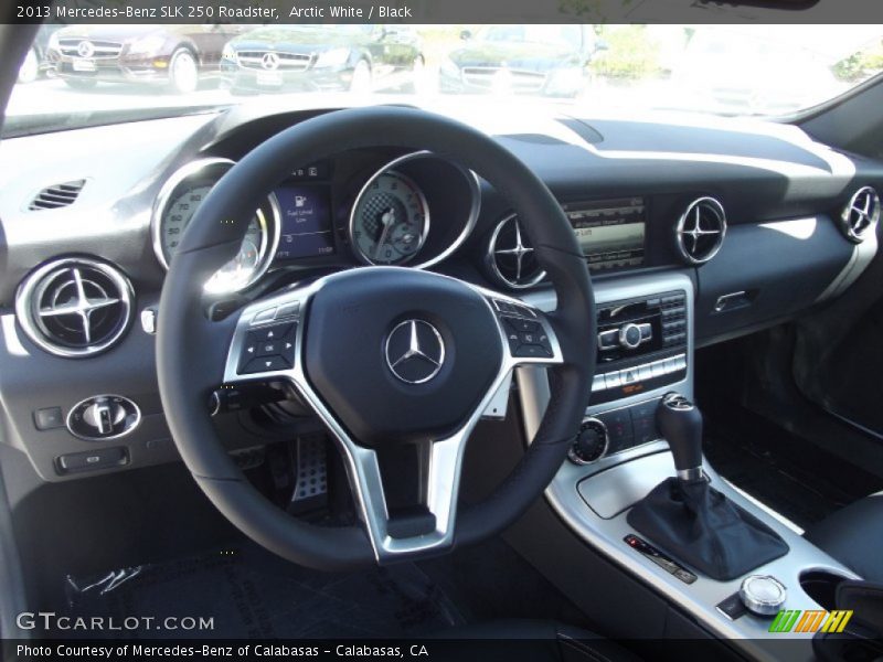  2013 SLK 250 Roadster Black Interior