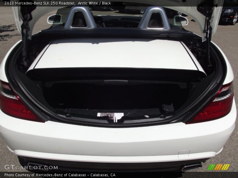 Arctic White / Black 2013 Mercedes-Benz SLK 250 Roadster