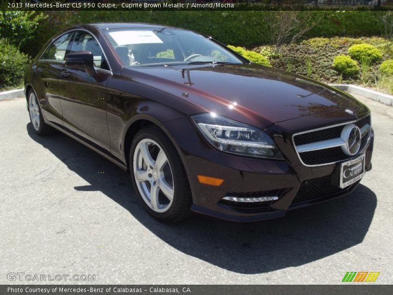 Cuprite Brown Metallic / Almond/Mocha 2013 Mercedes-Benz CLS 550 Coupe