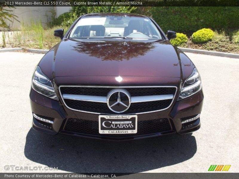 Cuprite Brown Metallic / Almond/Mocha 2013 Mercedes-Benz CLS 550 Coupe