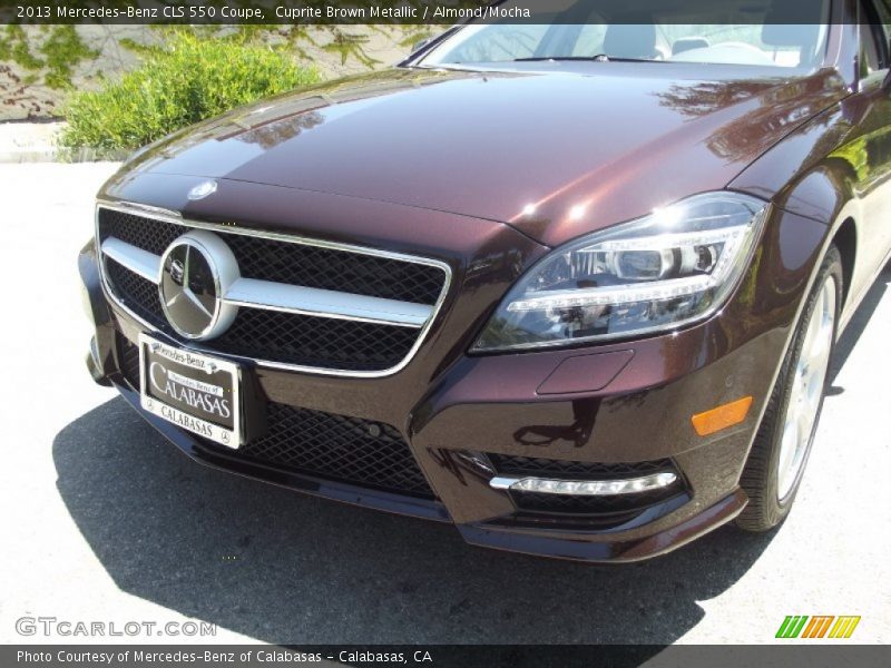 Cuprite Brown Metallic / Almond/Mocha 2013 Mercedes-Benz CLS 550 Coupe