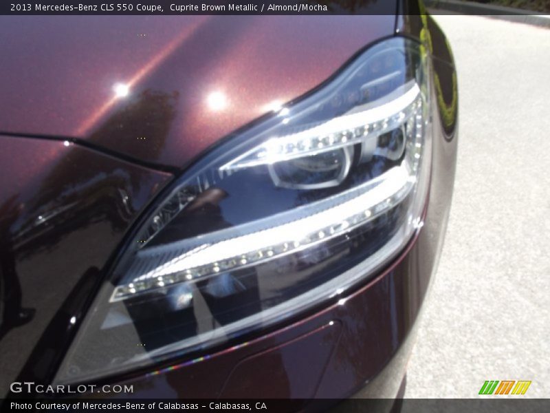Cuprite Brown Metallic / Almond/Mocha 2013 Mercedes-Benz CLS 550 Coupe