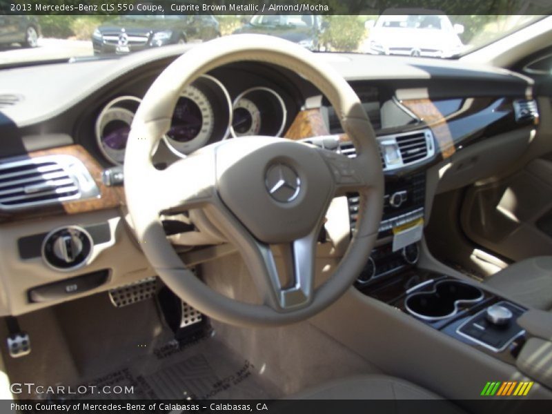 Cuprite Brown Metallic / Almond/Mocha 2013 Mercedes-Benz CLS 550 Coupe