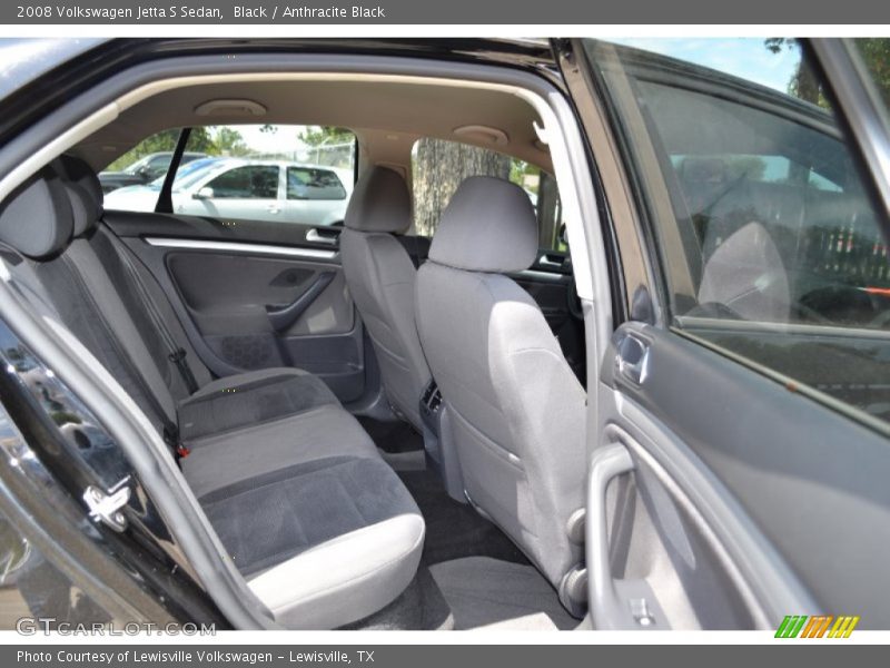 Black / Anthracite Black 2008 Volkswagen Jetta S Sedan