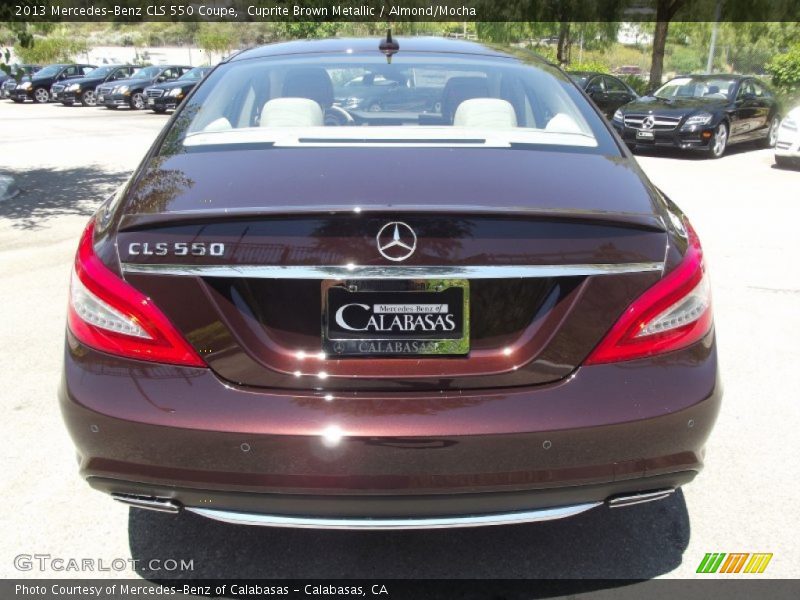Cuprite Brown Metallic / Almond/Mocha 2013 Mercedes-Benz CLS 550 Coupe