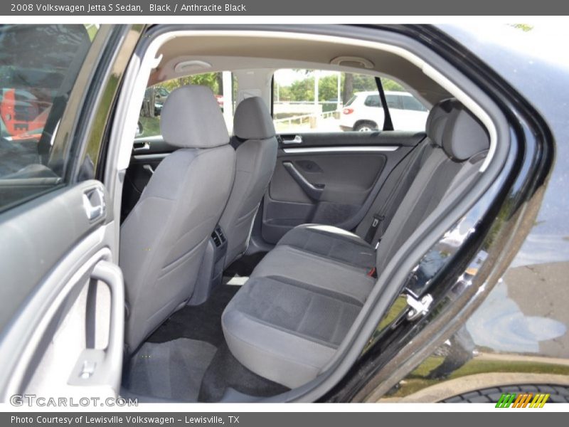 Black / Anthracite Black 2008 Volkswagen Jetta S Sedan