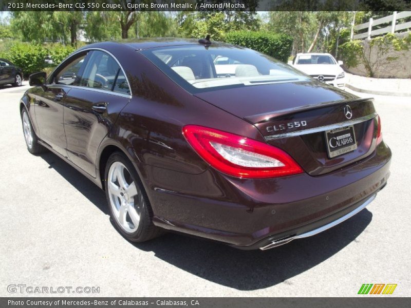 Cuprite Brown Metallic / Almond/Mocha 2013 Mercedes-Benz CLS 550 Coupe