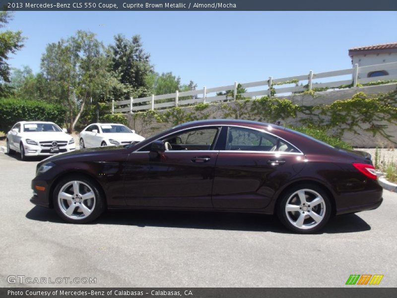 Cuprite Brown Metallic / Almond/Mocha 2013 Mercedes-Benz CLS 550 Coupe