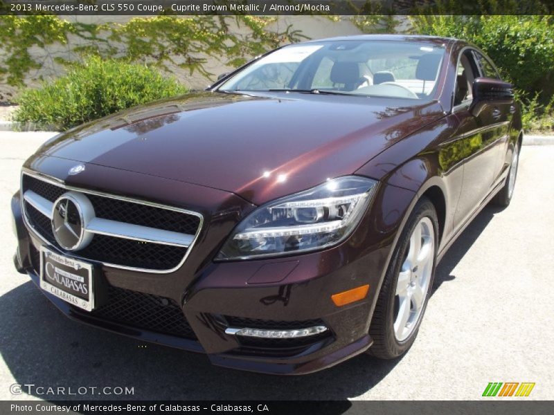 Cuprite Brown Metallic / Almond/Mocha 2013 Mercedes-Benz CLS 550 Coupe
