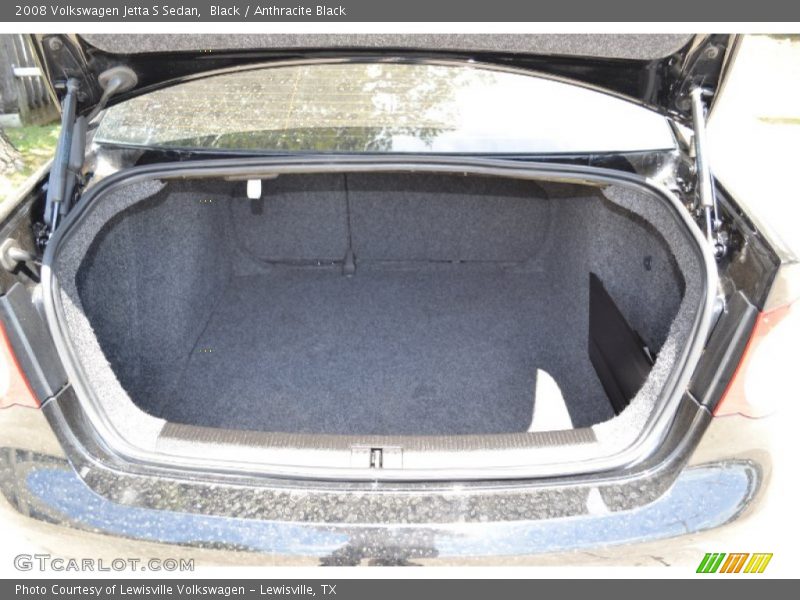 Black / Anthracite Black 2008 Volkswagen Jetta S Sedan