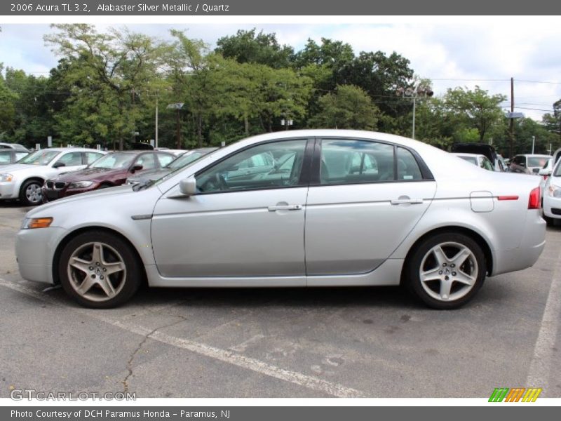 Alabaster Silver Metallic / Quartz 2006 Acura TL 3.2