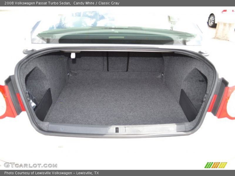 Candy White / Classic Gray 2008 Volkswagen Passat Turbo Sedan