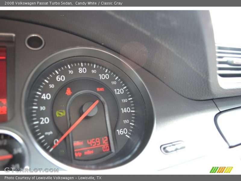 Candy White / Classic Gray 2008 Volkswagen Passat Turbo Sedan
