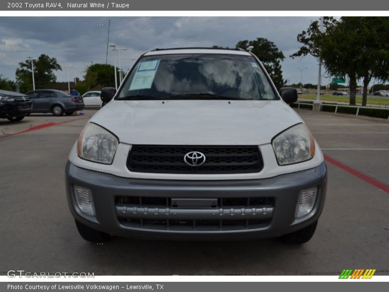 Natural White / Taupe 2002 Toyota RAV4