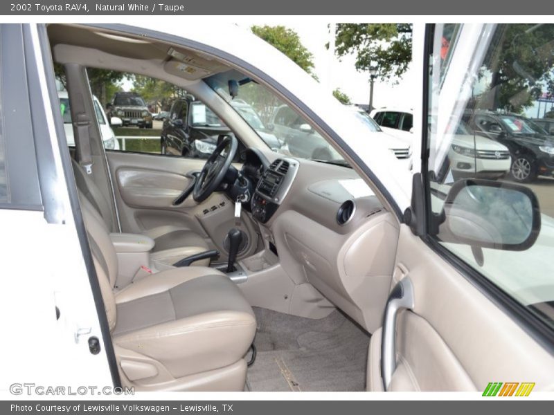 Natural White / Taupe 2002 Toyota RAV4