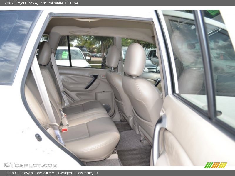 Natural White / Taupe 2002 Toyota RAV4