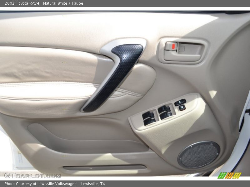 Natural White / Taupe 2002 Toyota RAV4