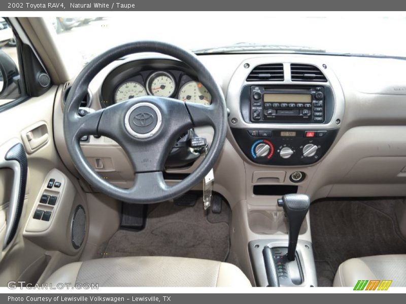 Dashboard of 2002 RAV4 