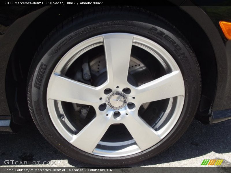 Black / Almond/Black 2012 Mercedes-Benz E 350 Sedan
