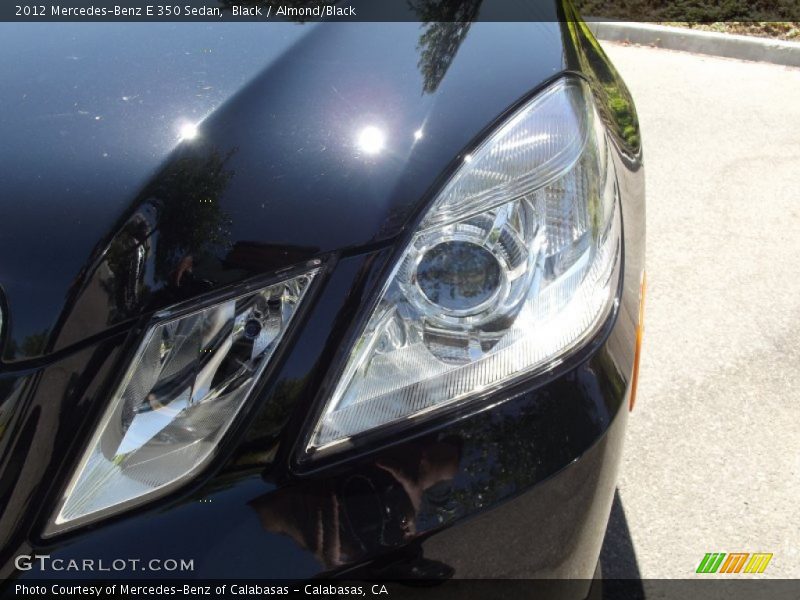 Black / Almond/Black 2012 Mercedes-Benz E 350 Sedan