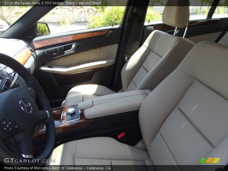 Black / Almond/Black 2012 Mercedes-Benz E 350 Sedan