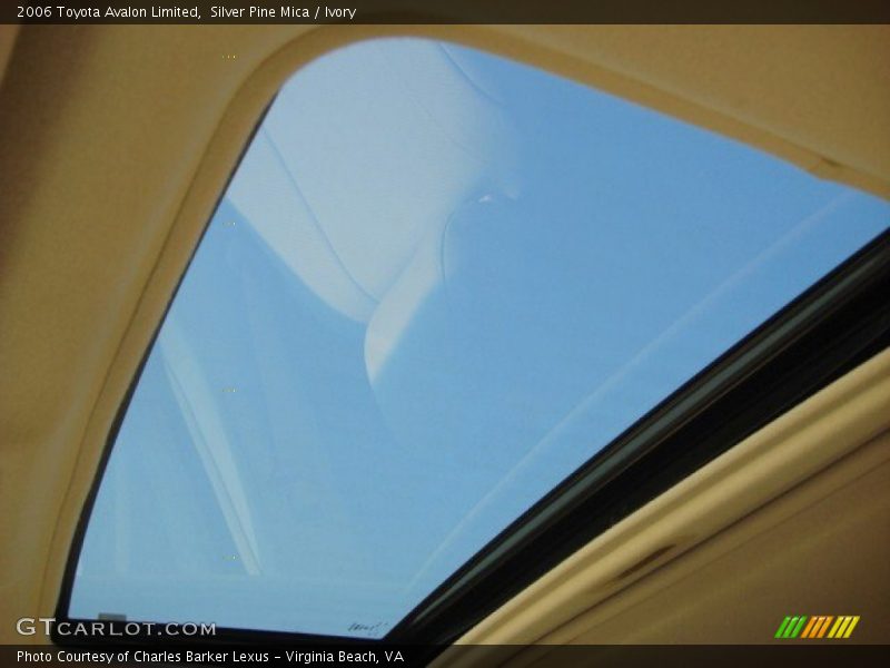 Sunroof of 2006 Avalon Limited