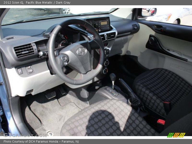 Dark Gray Interior - 2012 iQ  