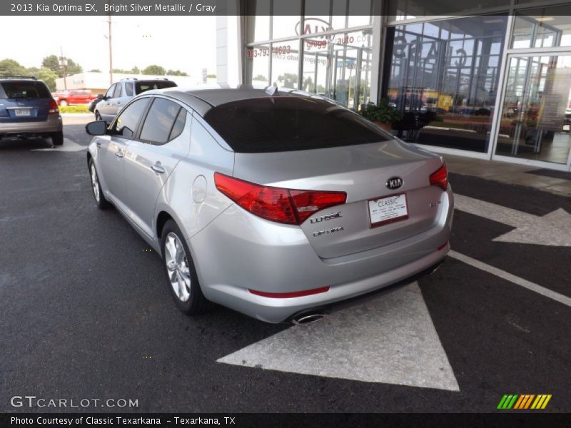 Bright Silver Metallic / Gray 2013 Kia Optima EX