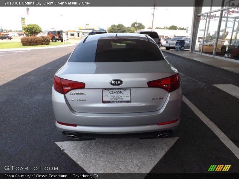 Bright Silver Metallic / Gray 2013 Kia Optima EX
