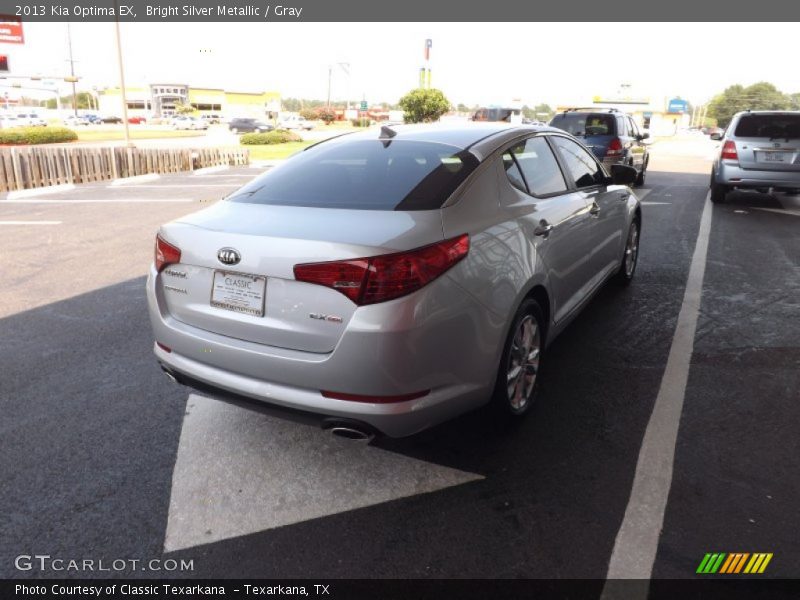 Bright Silver Metallic / Gray 2013 Kia Optima EX